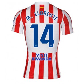 Atletico Madrid Marcos Llorente #14 Domácí Dres 2025-26 Krátký Rukáv